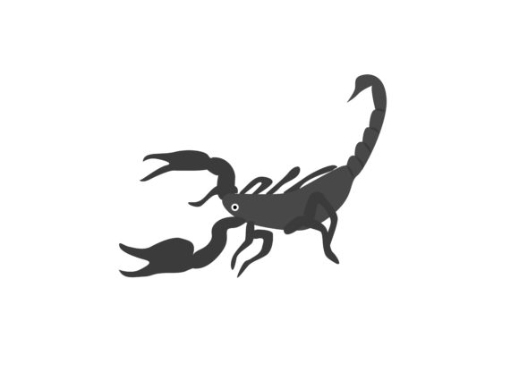 Black Scorpion Animal: Bold Illustration for Modern Design