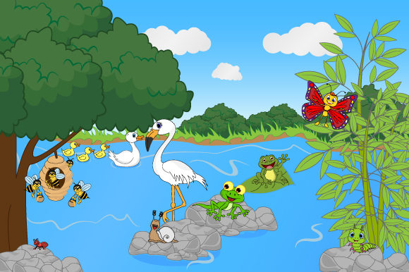 Cute Animal on the River: A Font That Captures Playful Charm