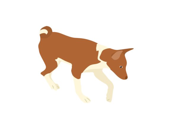 The Jack Russell Terrier Dog Digging Animal: A Dynamic Design Asset