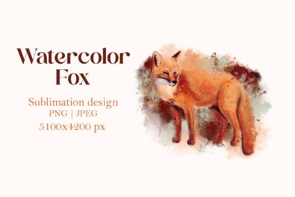 Timeless Charm: The Watercolor Fox Painting Collection