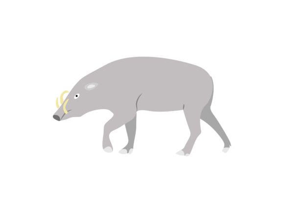 Wild Boar Walking Animal: A Rugged Asset for Modern Design